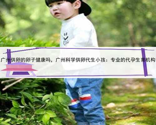 <b>广州供卵的卵子健康吗，广州科学供卵代生小孩：专业的代孕生育机构</b>